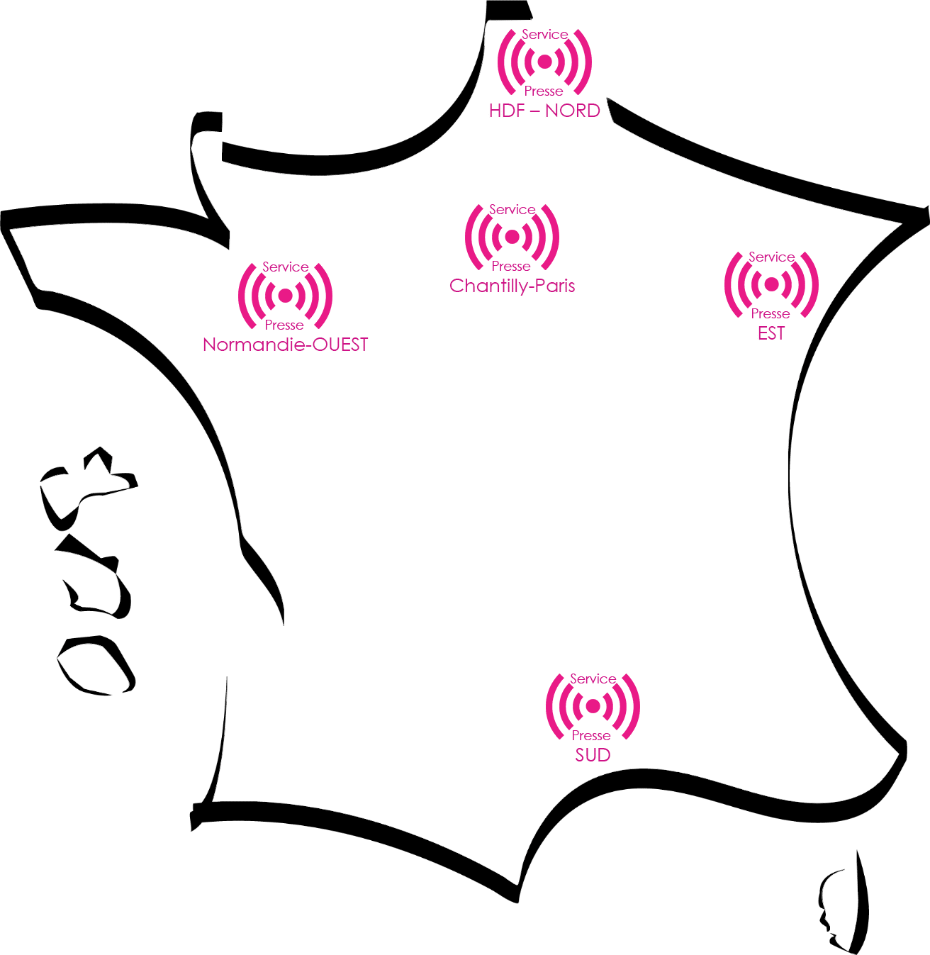 carte interventions presstance agence relation presse