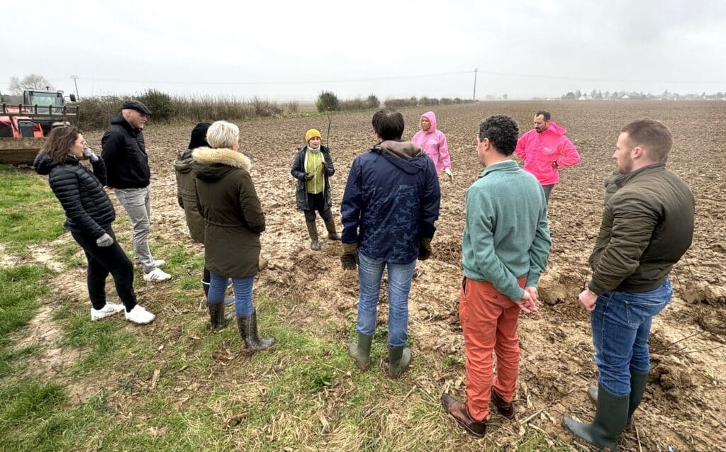 Plantation des arbres à Grandfresnoy - CCMO