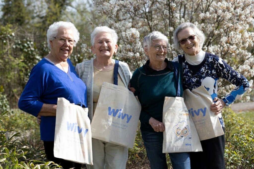 Des résidentes lauréates des défis ©Wivy