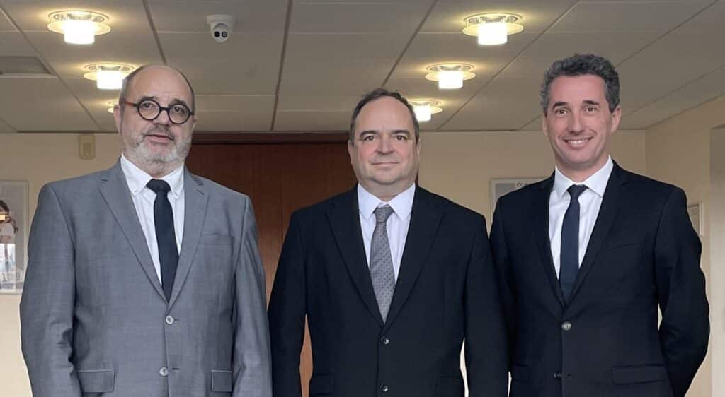 Marc Salingue, Marc Raymond et Pol-Henri Minvielle
